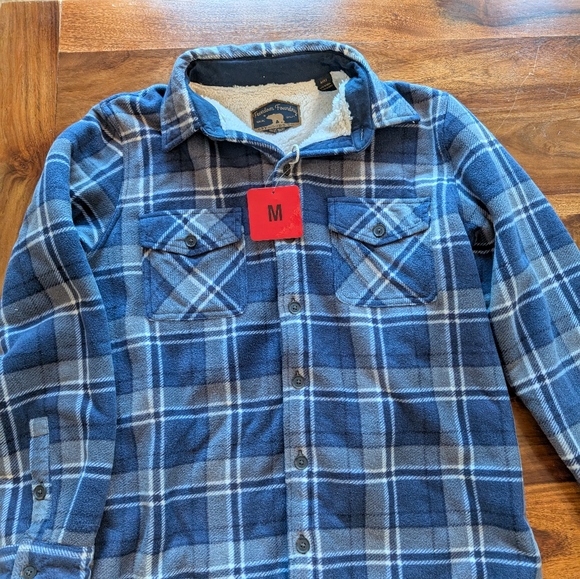 freedom-foundry-jackets-coats-blue-plaid-sherpalined-flannel